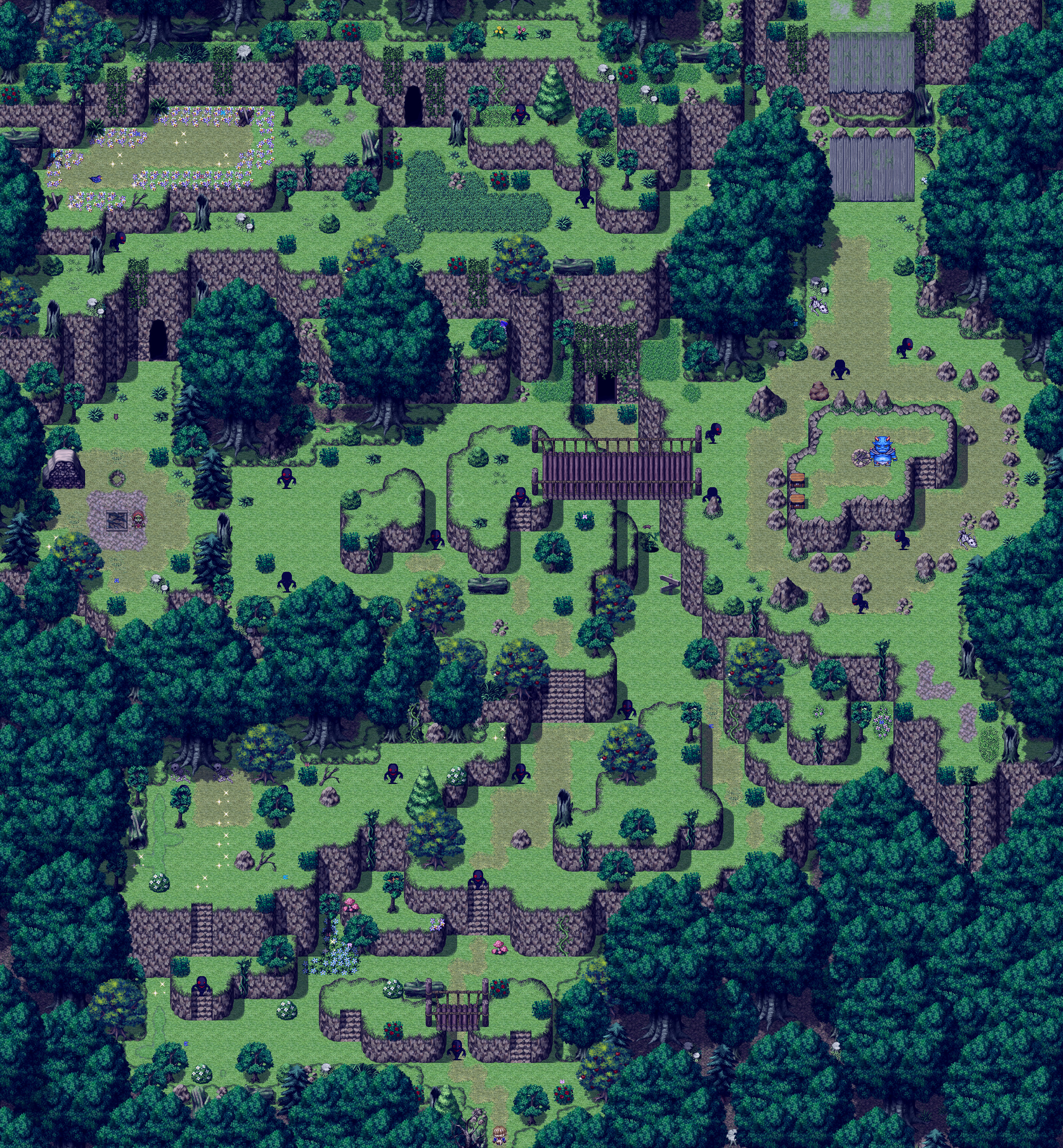 northern forest map